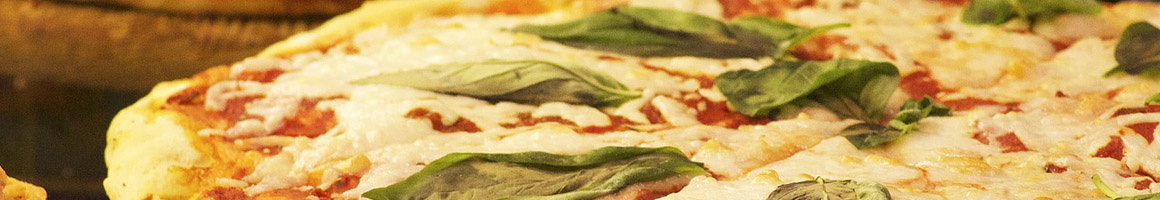 Eating Pizza at Newton Pizza restaurant in Newton, NJ.